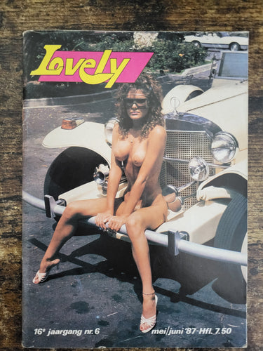 Lovely Magazine No 6 Small Format.. 1987 Dutch Hardcore Magazine